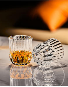 Verre à whisky pour cadeau, whisky et tequila, verre borosilicate, design classique, utilisation en fête - Product Image 5