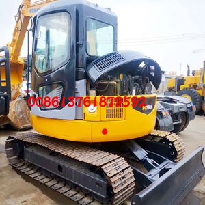 7t 8t <b>Used</b> komatsu Pc78 Mini Crawler Excavators - Product Image 2