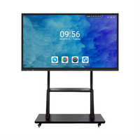 Tableaux interactifs numériques intelligents à écran plat interactif 4K LCD de 55, 65, 75, 85, 86 et 98 pouces pour l'enseignement scolaire