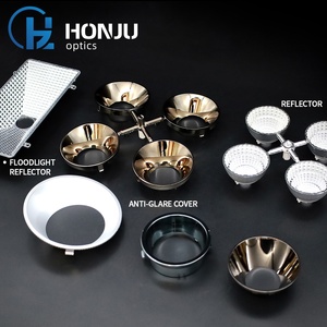 PC thương mại Chiếu Sáng Quang học LED chiếu sáng đường phố vật liệu nhựa Đèn vòng phản xạ COB LED phản xạ - Product Image 1