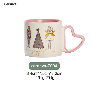 Taza de Porcelana Navideña con Diseño de Cisne Bailarín, Ecológica, Apta para Alimentos, Apta para Lavavajillas y Microondas, Reutilizable, Portátil, Regalo Perfecto - Product Image 5