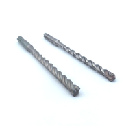 Foret à marteau en carbure de tungstène pour verre, lot de 10, tige polyvalente SDS Plus, foret central à dégagement rapide pour verre céramique