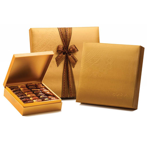 Caja <span class=keywords><strong>de</strong></span> papel <span class=keywords><strong>de</strong></span> cartón mate <span class=keywords><strong>de</strong></span> lámina <span class=keywords><strong>de</strong></span> oro impresa personalizada del fabricante con tapa <span class=keywords><strong>de</strong></span> ventana transparente Pastelería Fechas <span class=keywords><strong>Chocolate</strong></span> Comida Embalaje <span class=keywords><strong>de</strong></span> regalo - Product Image 5