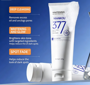 Niankou 377 Limpiador Facial Blanqueador 100g Limpieza Profunda Iluminadora Para Todo Tipo de Piel - Product Image 4