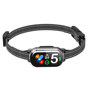 <span class=keywords><strong>Collar</strong></span> de ladridos inteligente impermeable recargable Anti ladridos <span class=keywords><strong>collar</strong></span> de entrenamiento para perros con <span class=keywords><strong>5</strong></span> sensibilidad ajustable pitido vibración choque - Product Image 1