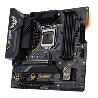 Carte mère ASUS TUF GAMING B460M-PLUS Micro-ATX LGA1200 pour processeur Intel de 10e génération I7/I5/I3, DDR4 128 Go max, M.2 B460 pour ordinateur de bureau - Prix abordable