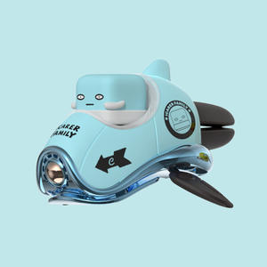 Mignon voiture désodorisant évent Clip dessin animé Kuromi vaisseau spatial aromathérapie diffuseur rotatif solide <span class=keywords><strong>Auto</strong></span> parfum ornements - Product Image 2