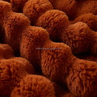 Couverture en polaire 3D pour canapé, douce et moelleuse, couverture blanche mignonne pour canapé, lit, décoration de chambre, couverture nuageuse luxueuse et confortable