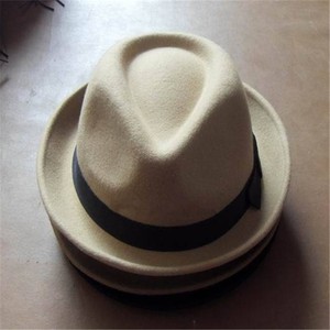 <span class=keywords><strong>Sombrero</strong></span> de Fieltro de Lana 100% Australiana para Hombre, Estilo Fedora, Trilby, Panamá, Ala Corta - Product Image 2