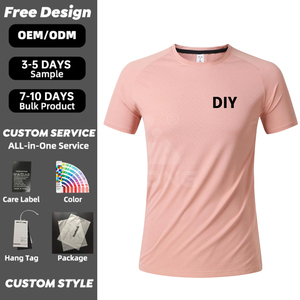 เสื้อยืดกีฬาแห้งเร็วแบบมีแถบลาย โพลีเอสเตอร์น้ำหนักเบา สำหรับทุกเพศ  แบบสปอร์ตตาข่าย โพลีเอสเตอร์ เหมาะสำหรับวิ่ง - Product Image 1