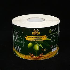 Autocollant personnalisé en papier synthétique imprimé avec logo, auto-adhésif, pour bouteilles d'assaisonnement et de vinaigre de cuisine, idéal pour l'alimentation et le chocolat - Product Image 2