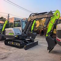 Mini Escavatore ZE60GA Peso Operativo 6050kg con Benna da 0,23m³ per Ingegneria Edile in Offerta