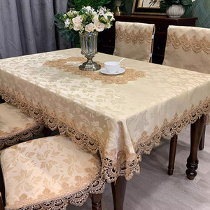 2024 nuovo arrivo elegante tovaglia con stampa floreale tovaglia <span class=keywords><strong>in</strong></span> <span class=keywords><strong>pizzo</strong></span> - Product Image 2