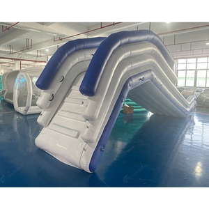 Tobogán Acuático Inflable Compacto <span class=keywords><strong>para</strong></span> Yates Grandes, Plataforma Flotante <span class=keywords><strong>para</strong></span> Barcos, Juguete Acuático <span class=keywords><strong>para</strong></span> Parques Comerciales - Product Image 1
