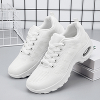 Chaussures en maille tendance pour hommes et femmes, bout rond, tissu respirant, empeigne en maille, semelle intermédiaire en EVA, légères, pour la marche/la course