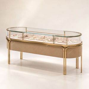 Design d'intérieur de magasin/boutique de bijoux de luxe, vitrine en verre pour bijoux, colliers, boucles d'oreilles - Product Image 1