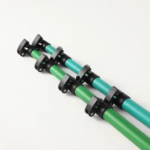 HOFI 50% carbon fiber telescopic pole for window gutter cleaning as well as spray cleaning of glass solar panels