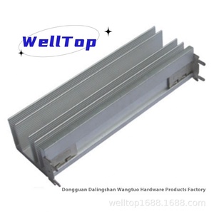 Disipador de Calor Electrónico Welltop Fin, Radiador de Aluminio Extruido, Perfil Industrial, Mecanizado CNC Directo para Mecanizado - Product Image 2