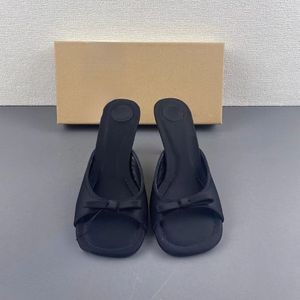 Sandalias Negras de Tacón Alto y Punta Abierta para Mujer, Modelo 2024, Sensuales - Product Image 4