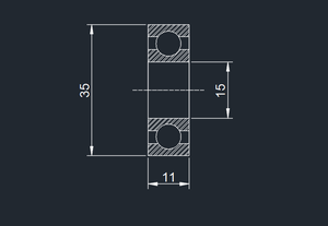 محامل كروية 6202ZZ بسعة تحميل عالية ، هيكل أخدود عميق ، فولاذ طويل العمر للمطاعم ومحلات الطباعة المصنعة في الصين - Product Image 4