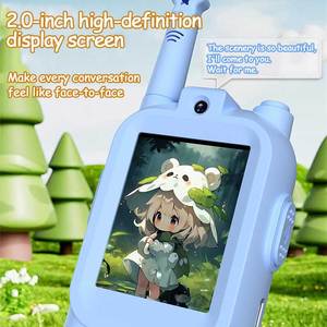 Walkie Talkies para Niños con Pantalla, Videollamada Interactiva, <span class=keywords><strong>Intercomunicador</strong></span> de Video para Niños con Interacción Entre Padres e Hijos - Product Image 3
