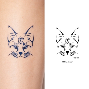 Tatuajes Temporales de Jugo Herbal sin Agua, Diseños Geométricos Modernos, Resistentes al Agua, de Larga Duración, Aplicación Instantánea, Semi-Manuales y Personalizados - Product Image 4