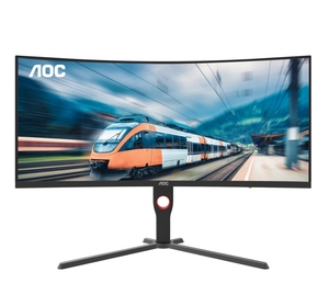 NUEVA Pantalla Curva para Juegos de PC <span class=keywords><strong>AOC</strong></span> CU34G3X 1500R con Tiempo de Respuesta de 1 ms - Product Image 1