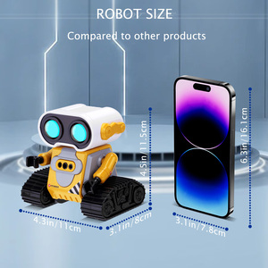 Flytec F02 Robots jouets multifonctionnels musicaux pour enfants, robots électriques à moteur, kits de robots télécommandés, jouet <span class=keywords><strong>robot</strong></span> éducatif - Product Image 4