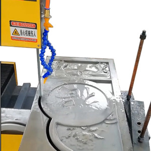 2025 Hualong máy móc HLSJ-9020 <span class=keywords><strong>CNC</strong></span> Wire Rope Saw đá profiling <span class=keywords><strong>Lathe</strong></span> Granite đá cẩm thạch bia mộ định hình cắt máy làm - Product Image 2