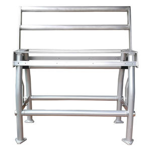 LP20 Raider LP20 Switch Back <span class=keywords><strong>Leaning</strong></span> <span class=keywords><strong>Post</strong></span> anodisé noir Flip back Siège de <span class=keywords><strong>bateau</strong></span> de pêche Console centrale Bateaux - Product Image 4