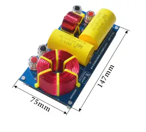 Bevenbi 2 vias 3 vias divisor de frequência de crossover ativo de alta fidelidade divisor de rede alto-falante passivo crossover para linha matriz