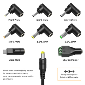 Adaptador de Corriente Multifuncional de 45W, Fuente de Alimentación con Voltaje Ajustable de 5-15V, Enchufe CC, Material Ignífugo para PC - Product Image 4