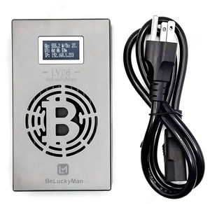 Lucky Miner LV06 500GH/S SHA256 Bitcoin Miner 12W Mini ASIC WiFi de bajo consumo - Product Image 1