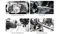 Piezas de Mecanizado CNC de Acero Inoxidable, Componentes de Torneado y Fresado de Precisión para Equipos Mecánicos