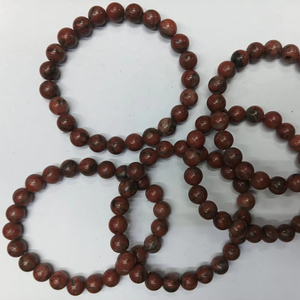 Hecho a mano de alta calidad caliente hombres mujeres joyería brazaletes de piedras preciosas naturales pulseras de cuentas de piedra curativa en precio al por mayor - Product Image 1