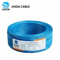 Cable de cobre de un solo núcleo aislado de alta calidad, Cable residencial, Conductor Flexible de PVC, 1,5mm, 2,5mm, 4mm, 10mm, 100m, sólido