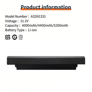 Batterie d'ordinateur portable de haute qualité d'usine 11,1 V A32N1331 pour Asus E451 E551 PU450 PU551 PU550 PU551 Batterie d'ordinateur portable en gros - Product Image 2
