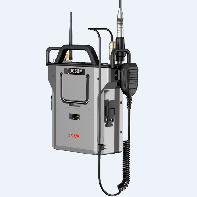 Manpack Radio Mobile Tactical Backpack Emergency Communication for Security Emergency Rescue