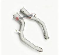 Prix usine : Downpipe d'échappement pour Bentley Continental GT/GTC W12 4.0T/6.0T, Tuyaux d'échappement, Tuyau de test, Collecteur d'échappement, Son parfait
