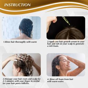 Champú con aceite <span class=keywords><strong>de</strong></span> argán para el cabello, champú <span class=keywords><strong>de</strong></span> lujo con logotipo personalizado que favorece la caída del cabello - Product Image 6