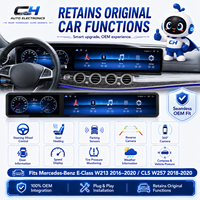 Autoradio Android 38,5 pouces NTG5.5 pour Mercedes Benz Classe E W213 CLS W257 avec CarPlay, Android Auto et navigation GPS