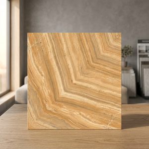 กระเบื้องปูพื้นพอร์ซเลนขัดเงา Vistaar Guatemala ขนาด 600x600 มม. ลายหินอ่อน หนา 8 มม. แบบ Book Match - Product Image 3