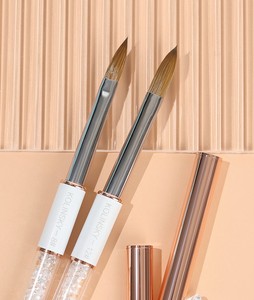 Pincel acrílico para <span class=keywords><strong>uñas</strong></span>, mango de diamantes de imitación <span class=keywords><strong>2022</strong></span> kolinsky puro, 10/12 nuevo tamaño, 8/100% - Product Image 4