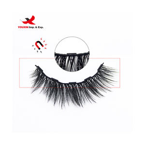 Pestañas Postizas Hechas a Mano a Bajo Precio, Sin Pegamento, 5 Delineadores Magnéticos, Pestañas Magnéticas, Extensiones de Pestañas con Pinzas - Product Image 2