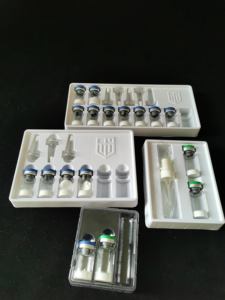 Bandeja de Plástico PET Termoformada al Vacío para Cosméticos, Empaque de Polvo Liofilizado, Plástico Transparente Personalizado, Logotipo Personalizado Aceptable - Product Image 5