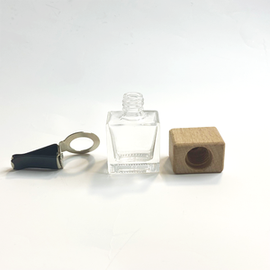 Bottiglia di profumo con Clip di sfiato per deodorante per auto in vetro smerigliato quadrato da 10ml all'ingrosso per auto - Product Image 6