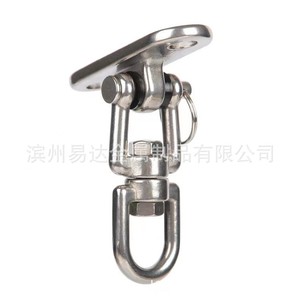 ตะขอหมุนเอด สวีฟท์ ฮุค สแตนเลสขัดเงา สำหรับอุตสาหกรรมทั่วไป แผ่นแขวนแบบหมุนได้ รับน้ำหนักได้ ตะขอแขวนแบบหมุน แผ่นยึดแบบหมุน - Product Image 2