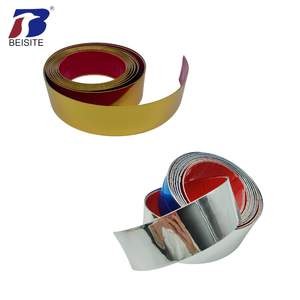 <span class=keywords><strong>Bande</strong></span> de bordure <span class=keywords><strong>autocollante</strong></span> en PVC doré BEISITE pour la décoration de meubles et d'intérieur automobile - Product Image 2