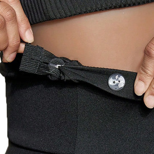 Maternité beurre doux Flare Leggings taille haute sur le ventre cloche bas décontracté Yoga Leggings pantalon <span class=keywords><strong>de</strong></span> grossesse - Product Image 5