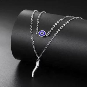 Nuovo Arrivo Collana con Ciondolo a Forma di Peperoncino Classico in Acciaio Inossidabile Placcato <span class=keywords><strong>Oro</strong></span> 18K per Donne - Product Image 2